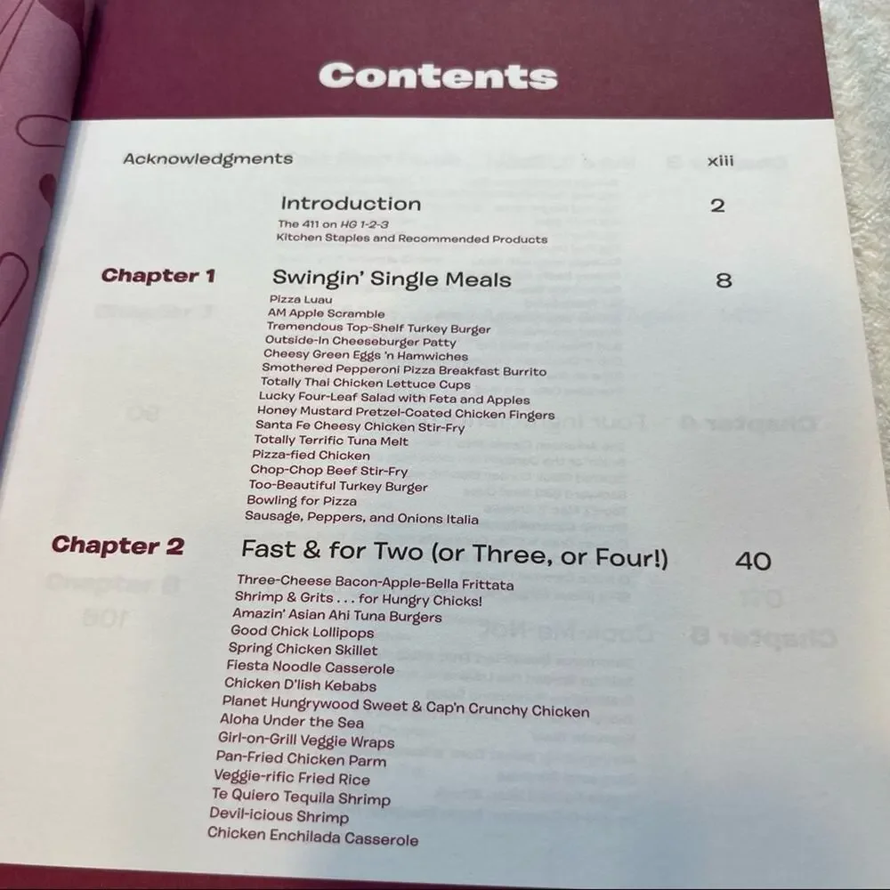Hungry Girl 1-2-3 Healthy Easy Recipe Cookbook by Lisa Lillien Paperback